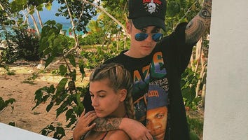 Justin Bieber Gets Cozy With Hailey Baldwin on Family Vacay