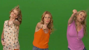 Candace Cameron Bure and the 'Fuller House' Ladies Dance the Whip and Nae Nae and It Is, Ummm, Awkward
