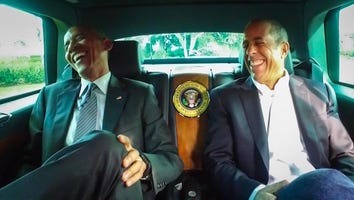 President Obama Laughs It Up With Jerry Seinfeld on 'Comedians in Cars Getting Coffee' -- See the Preview