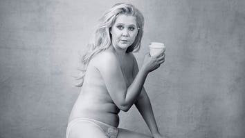 Amy Schumer Poses Nearly Nude for Pirelli Calendar Photo She Calls 'Thin, Fat, Pretty, Ugly'