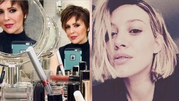 Alyssa Milano and Hilary Duff Debut Super-Short Hairdos
