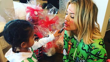 Fancy! Khloe Kardashian Becomes North West's First Makeup Client