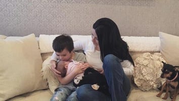 Bristol Palin's Brother Trig Sweetly Kisses Baby Sailor