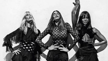 Cindy Crawford, Claudia Schiffer and Naomi Campbell Stage Epic Supermodel Reunion for Balmain