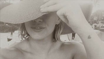 Hilary Duff Flashes Cleavage in Sexy Bikini Selfie From Hawaii