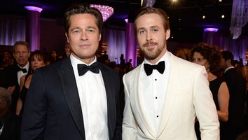Brad Pitt Looked Like He Was IRL Benjamin Button-ing at the Golden Globes