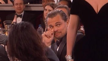 Leonardo DiCaprio Reacts to Lady Gaga's Golden Globes Win -- See His Hilarious Expression!