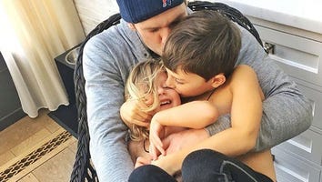 Gisele Bundchen Shares Adorable Pic of Tom Brady Hugging His Kids After Patriots' Playoff Loss