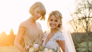 Taylor Swift Takes Her Awards Show Dance Moves to Best Friends' Wedding -- See the Adorable Video!