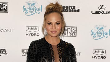Chrissy Teigen's Pregnancy Style? All-Black Everything... and a Whole Lotta Leg!