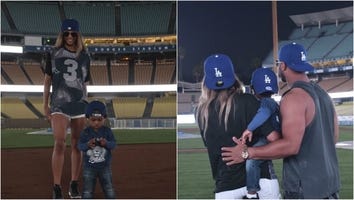Ciara, Russell Wilson and Her Son Future Jr. Look Like a Happy Family at Dodgers Stadium