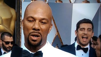 Aaron Rodgers Spent the Oscars Photobombing People -- See the Hilarious Pics!
