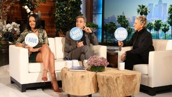 George Clooney and Rihanna Play 'Never Have I Ever' -- and Their Answers Will Shock You