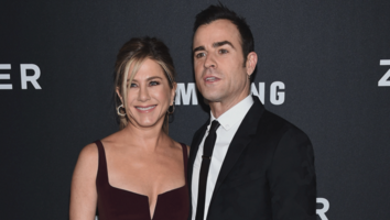 EXCLUSIVE: Justin Theroux Says He's 'Wearing Out' His Credit Card for Jennifer Aniston's Birthday