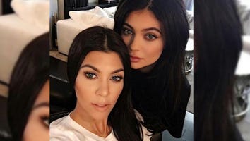 Kourtney Kardashian and Kylie Jenner Shock With Stunning Blue Eye Switch-Up