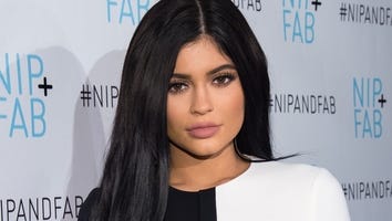 Kylie Jenner Rocks Pink Hair As She Hops in a Helicopter With Tyga on Valentine's Day