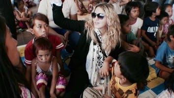 Madonna Makes Surprise Visits to Manila Children's Shelters in the Philippines