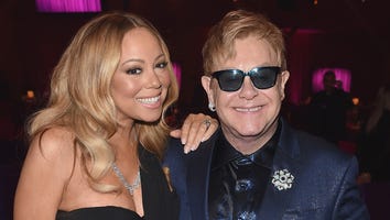 Mariah Carey Was a Literal Social Butterfly at Elton John's Oscar Viewing Party, and We're Completely Jealous