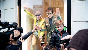 'Zoolander 2' Stars Ben Stiller and Owen Wilson Strike a Pose in Valentino Store Window