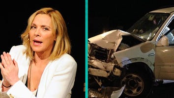 Kim Cattrall Shares Shocking Photos After Teen Crashes Car Into Her House