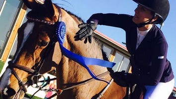 Kaley Cuoco Named Horsewoman of the Year, Proudly Displays Her Trophy