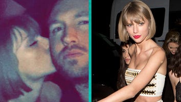 Taylor Swift Rocks Mini Skirt for Post-GRAMMY Night Out With Calvin Harris and Lorde