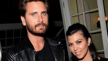Kourtney Kardashian and Scott Disick Look 'Flirtatious' During Night Out With Kanye West!