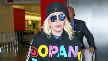 Lady Gaga Reveals a Brand New Look at the Airport -- Sweatpants!