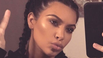 Kim Kardashian Shares Snap of North West Rocking Braided Hair Extensions