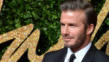 David Beckham Sweetly Sews Dresses For Daughter Harper's Dolls