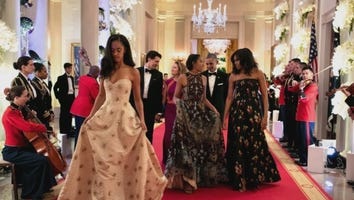 EXCLUSIVE: Michelle Obama on Sasha and Malia Attending Their First State Dinner