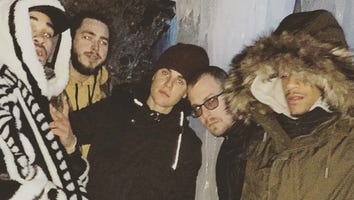 Justin Bieber Celebrates 22nd Birthday With All-Guys Snowy Getaway