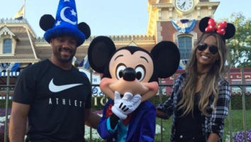 Ciara and Russell Wilson Bring Future, Jr. to Disneyland For Easter