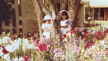 Kim Kardashian Releases Easter Kimoji As Sister Kourtney Shares Egg Hunt #TBT