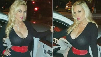 Coco Austin Flaunts Major Cleavage in Low-Cut Dress to Celebrate Her St. Patrick's Day Birthday