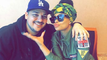 Rob Kardashian Goes Shirtless in Blac Chyna's Latest Snapchat Story