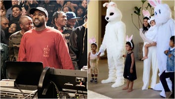 Kanye West Wears Easter Bunny Costume and Totally Surprises Daughter North
