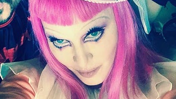 Madonna Rides Around on a Tricycle and Drinks From a Flask During Bizarre Concert