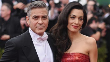 George and Amal Clooney Step Out for Dinner in Lake Como After Bringing Twins to Italy -- See the Pic!