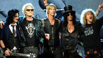 Bradley Cooper, Kate Hudson, Chris Brown and More Attend Surprise Guns N' Roses Reunion Gig in Los Angeles