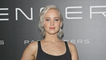 Jennifer Lawrence Goes Braless to Promote 'Passengers' at CinemaCon