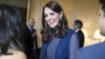 Kate Middleton Stuns in Sheer Polka Dot Dress Ahead of Her First India Tour With Prince William