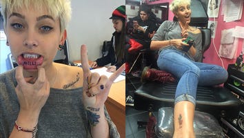 Paris Jackson Gets Another Fierce Tattoo, Gets Shout Out From Motley Crue Drummer Tommy Lee