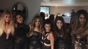 Khloe Kardashian Posts Star-Packed Pic of Jennifer Lopez's Girl Squad, Including Kourtney, Laverne Cox, and Je