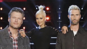 Watch Christina Aguilera Rub 'The Voice' Win in Adam Levine and Blake Shelton's Faces