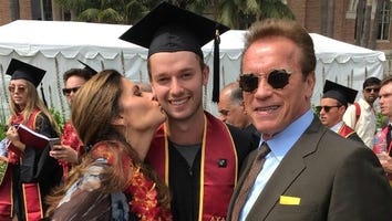 Arnold Schwarzenegger and Maria Shriver Reunite For Son Patrick's College Graduation