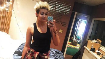 Paris Jackson Suits Up for Prom, Dyes Her Hair to Match Friend's Dress