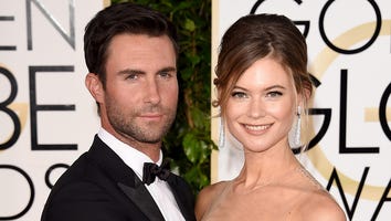 Adam Levine Posts Adorable Pic With Pregnant Wife Behati Prinsloo, Reveals He's 'Pregnant' Too