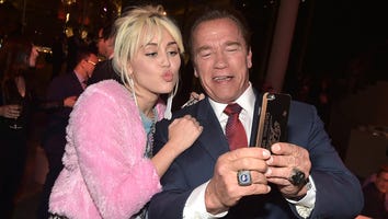 Miley Cyrus Parties With Ex Patrick Schwarzenegger's Dad Arnold in New York
