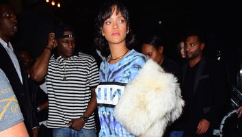 Rihanna Shows Up to Same Club as Leonardo DiCaprio and Model Nina Agdal